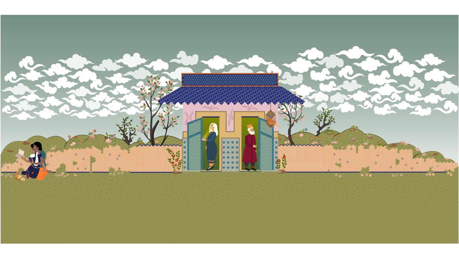 Glad that I came, not sorry to depart